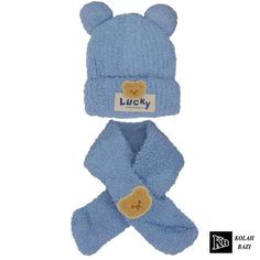 شال و کلاه بافت مدل skc10 Textured scarf and hat skc10