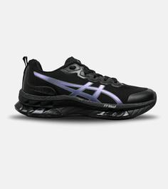 کفش کتانی مردانه مشکی هولوگرامی ASICS GORETEX مدل 5230