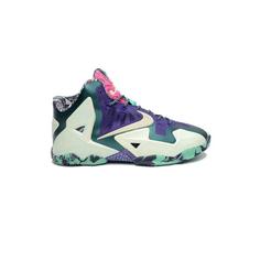 کتونی بسکتبال نایکی لبرون 11 سبز بنفش Nike LeBron 11 Green Purple