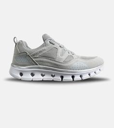 کفش کتانی طبی زنانه و مردانه طوسی کرم SKECHERS element 2.0 مدل 6381