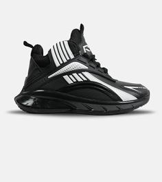 کفش کتانی ساقدار مشکی سفید Reebok Shaq Attaq مدل 6549