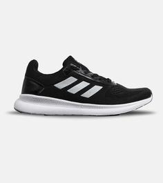 کفش کتانی بزرگ پا مشکی سفید ADIDAS cloud foam مدل 6500