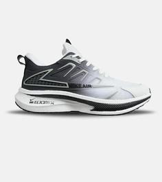 کفش کتانی مردانه سفید خاکستری NIKE zoom X مدل 6459