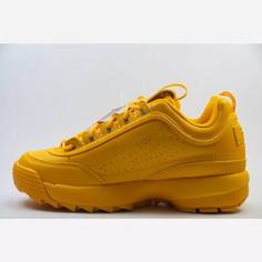 کتونی اورجینال فیلا Fila disruptor 2 premium Yellow