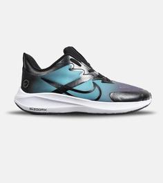 کفش کتانی مردانه مشکی صابونی NIKE AIR zoomx مدل 6506