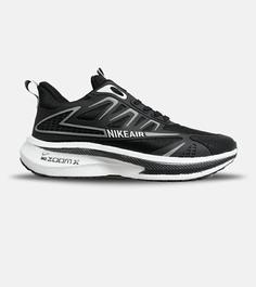 کفش کتانی مردانه مشکی طوسی NIKE zoom X مدل 6460