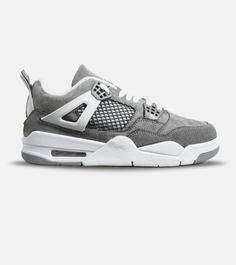 کتانی ساقدار زنانه و مردانه طوسی Nike air jordan 4 مدل 6467