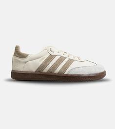 کفش کتانی مردانه و زنانه کرم قهوه ای ADIDAS Samba مدل 6365