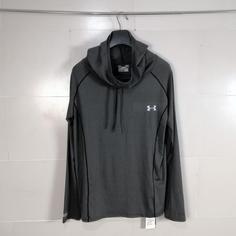 تیشرت آستین بلند کلاه دار آندرآمور Under Armor خاکستری