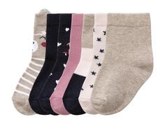 پک ۷ جفتی جوراب نخی دخترانه برند لوپیلو کد ۴۱۶۶۶۲۲ Kids socks