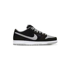 کتونی کژوال نایک چرم مشکی طوسی Nike Sb Dunk Low