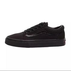 کفش تمام مشکی مدل Vans old skool 