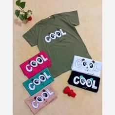 تیشرت نخ پنبه زیبا طرح  cool