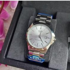 ساعت مچی مردانه کاسیو Casio نقره ای صفحه سفید