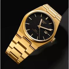 ساعت مردانه تیسوت tissot prx  بدنه استیل سنگین رنگ ثابت با جعبه و ارسال باتری یدکی اضافی 