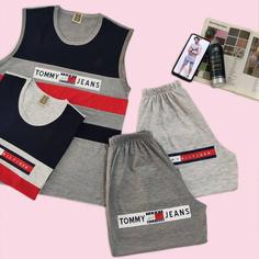 ست تاپ و شلوارک مردانه Tommy