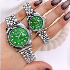 ساعت مچی زنانه مردانه رولکس طرح کرنو Rolex Date just