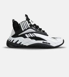 کفش کتانی ساقدار سفید مشکی Reebok Shaq Attaq مدل 6623