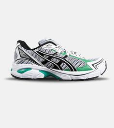 کفش کتانی بزرگ پا خاکستری مشکی سبز ASICS GT 2130 مدل 6666