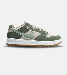 کفش کتانی بزرگ پا سبز کرم نایک NIKE SB مدل 6603