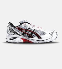 کفش کتانی بزرگ پا سفید مشکی قرمز ASICS GT 2130 مدل 6668