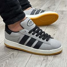 کفش و کتانی مردانه مدل ADIDAS_CAMPUS آدیداس کامپوس رنگ طوسی مشکی کد 57888