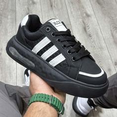 کفش و کتانی لژدار مردانه مدل آدیداس ADIDAS رنگ مشکی سفید کد 54421