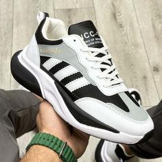 کفش و کتانی مردانه مدل آدیداس ADIDAS رنگ سفید مشکی کد 99853