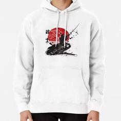 هودی طرح Samurai The Ghost Classic T-Shirt Design کد 18630 237