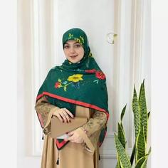 روسری شیک نخی گوچی گلدار قواره بزرگ