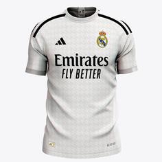 تی شرت ورزشی مردانه مدل Real Madrid Local 2024 2025