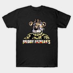 تیشرت با طرح Five nights at freddy فناف کد 67667 202