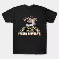 تیشرت با طرح Five nights at freddy فناف کد 67667 215