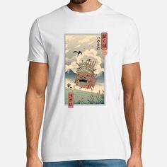 تیشرت قلعه متحرک هاول تیشرت انیمه howl's moving castle کد 36620 202