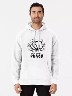 هودی مرد تک مشتی | هودی One Punch Man طرح One Hard Punch کد 133655 220