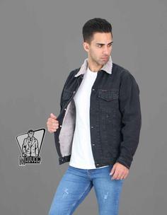 کاپشن جین ذغالی DENIM کد 396