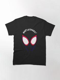 تیشرت spiderman spider verse | تیشرت مرد عنکبوتی طرح What's Up Danger! کد 105558 202