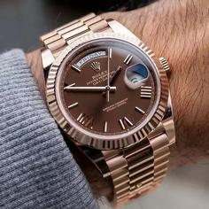 ساعت مردانه رولکس دی دیت اویستر قفل و بند استیل رزگلد با ارسال رایگان و جعبه Rolex oyster