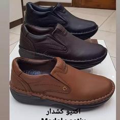 کفش مردانه طبی چرم طبیعی