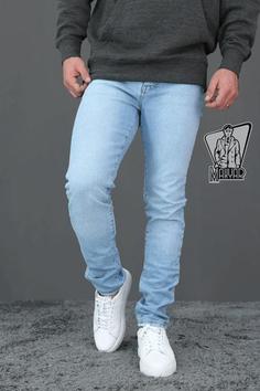 شلوار جین اسلیم آبی روشن TOMMY کد 476
