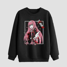 سویشرت دخترانه مدل دورس انیمه ای anm187