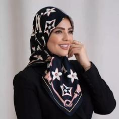 روسری وارداتی ابریشم توییل قواره 90