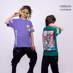 تیشرت دخترانه سایز 50تا 65 پشت چاپ 