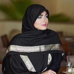 روسری نخی وارداتی حاشیه طلایی کار ترک قواره 120 فقط مشکی در 3طرح متنوع