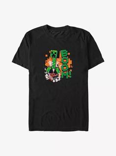 تی شرت طرح ماینکرافت | Minecraft Creeper Boom T-Shirt کد 254672 202