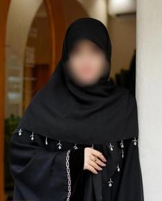 روسری مشکی زنانه جواهردوزی شده قواره ۱۳۰