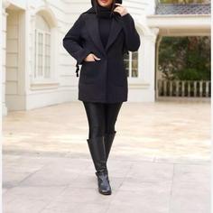  پالتو زنانه دخترانه بافت فشرده 