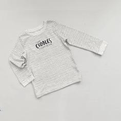 بلوز آستین بلند پسرانهCUDDLES (18تا24ماه)(برند جورج)