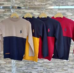 بلوز بافت پسرانه POLO سایز 40تا60 کد2008001