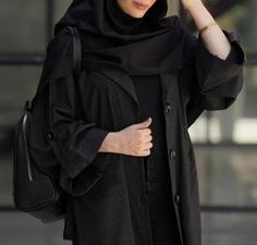 مانتو دانشجویی بلند آستین کیمونو